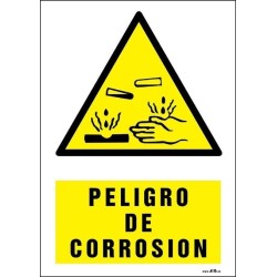 Peligro de corrosión