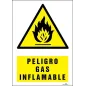 Peligro gas inflamable