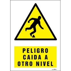 Peligro caída a otro nivel