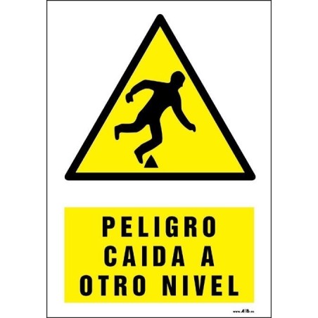 Peligro caída a otro nivel
