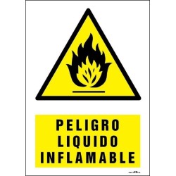 Peligro líquido inflamable