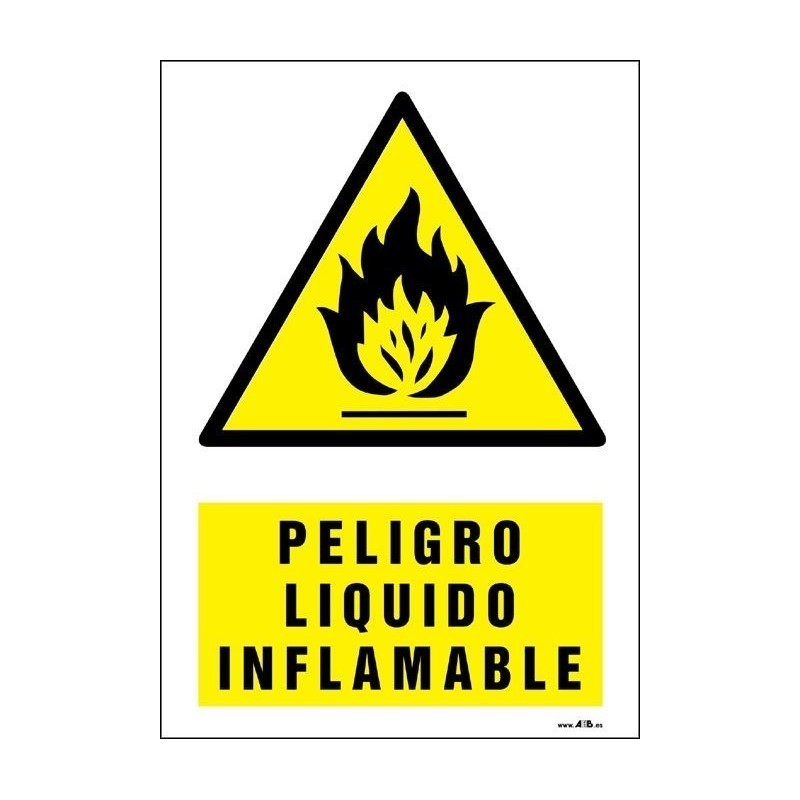 Peligro líquido inflamable
