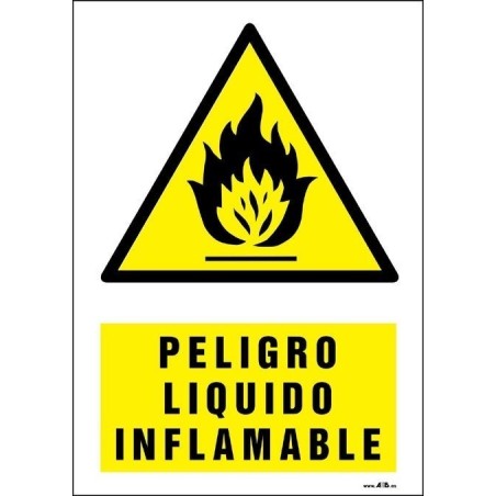 Peligro líquido inflamable