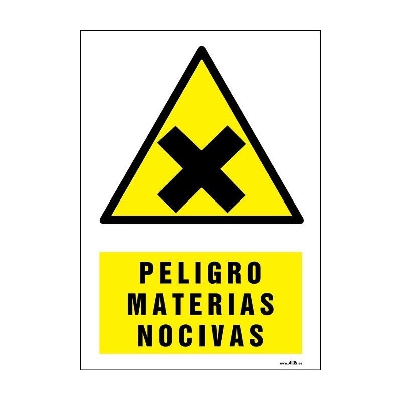 Peligro materias nocivas