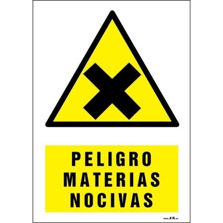 Peligro materias nocivas