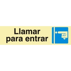 Llamar para entrar