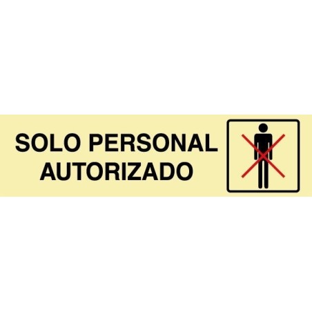 Solo personal autorizado