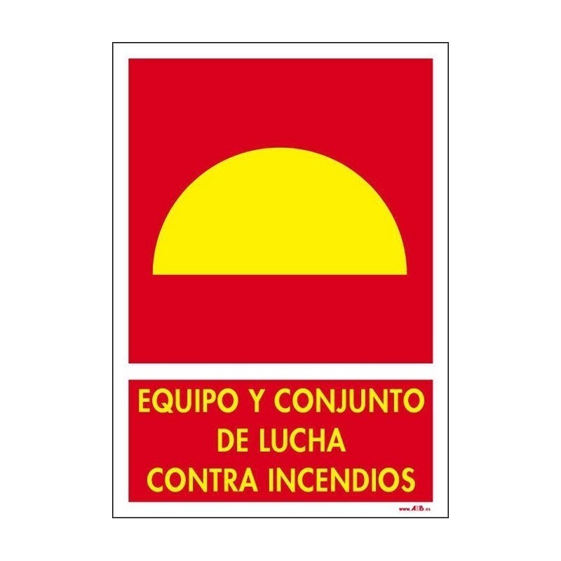 Equipo y conjunto contra incendios