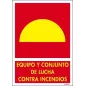 Equipo y conjunto contra incendios