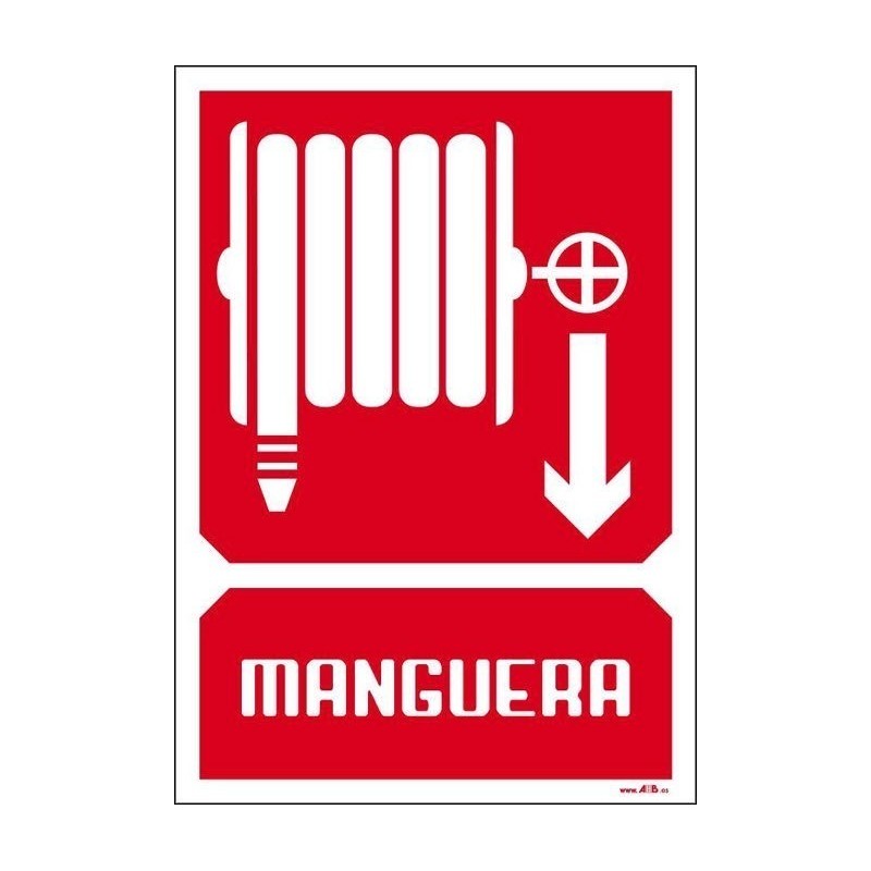 Manguera debajo