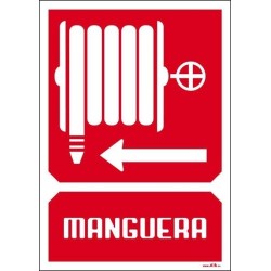 Manguera a la izquierda