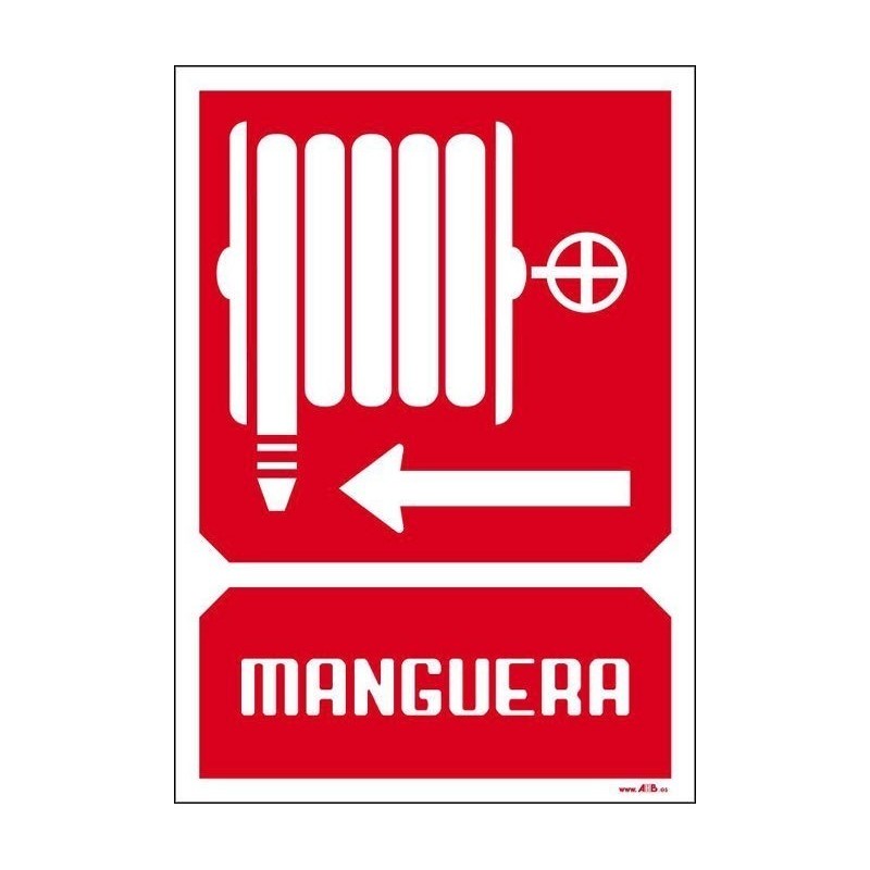 Manguera a la izquierda