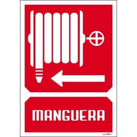 Manguera a la izquierda