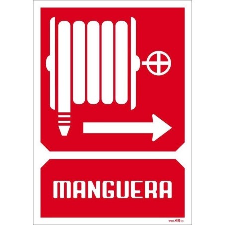 Manguera a la derecha