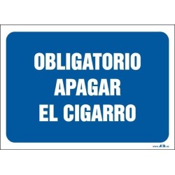 Obligatorio apagar el cigarro