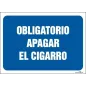 Obligatorio apagar el cigarro