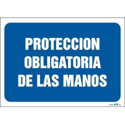Protección obligatoria de las manos