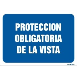 Protección obligatoria de la vista