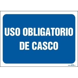 Uso obligatorio de casco