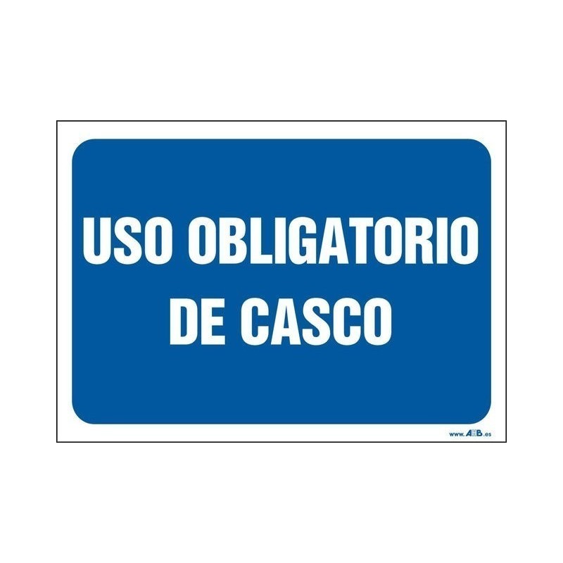 Uso obligatorio de casco