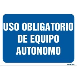 Uso obligatorio de equipo autónomo