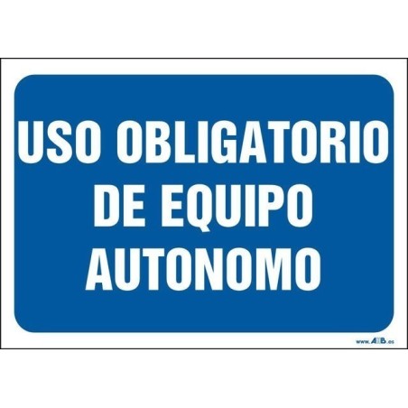 Uso obligatorio de equipo autónomo