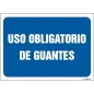 Uso obligatorio de guantes