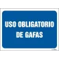 Uso obligatorio de gafas