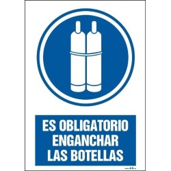Es obligatorio enganchar las botellas