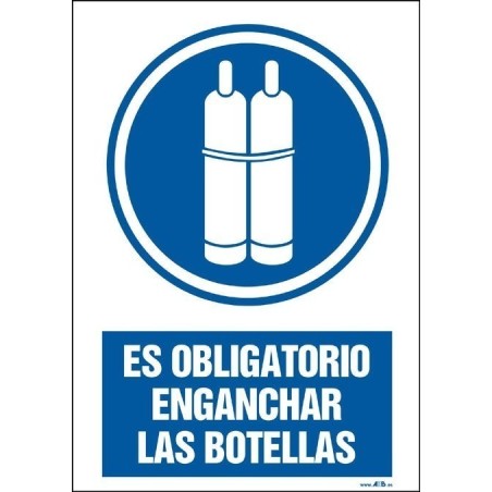 Es obligatorio enganchar las botellas