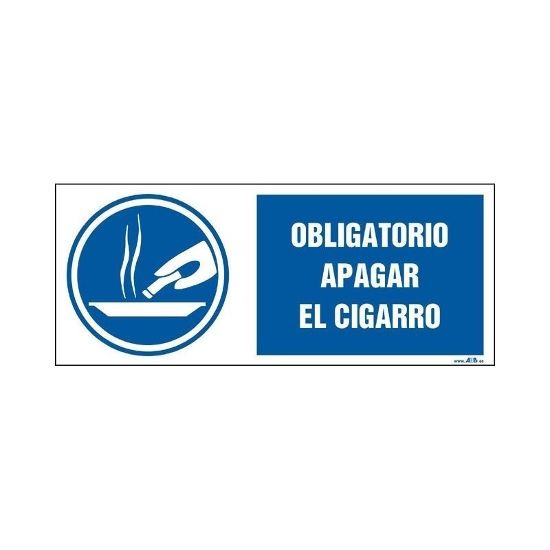 Obligatorio apagar el cigarro