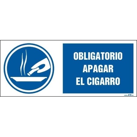 Obligatorio apagar el cigarro