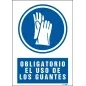 Obligatorio el uso de los guantes