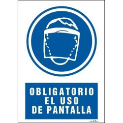 Obligatorio el uso de pantalla