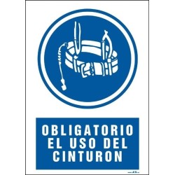 Obligatorio el uso del cinturón