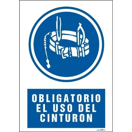 Obligatorio el uso del cinturón