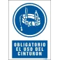 Obligatorio el uso del cinturón