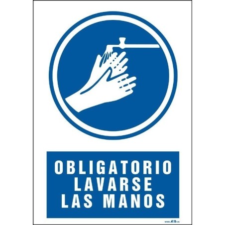 Obligatorio lavarse las manos