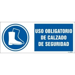 Uso obligatorio de calzado de seguridad