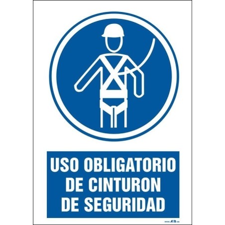 Uso obligatorio de cinturón de seguridad