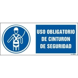 Uso obligatorio de cinturón de seguridad