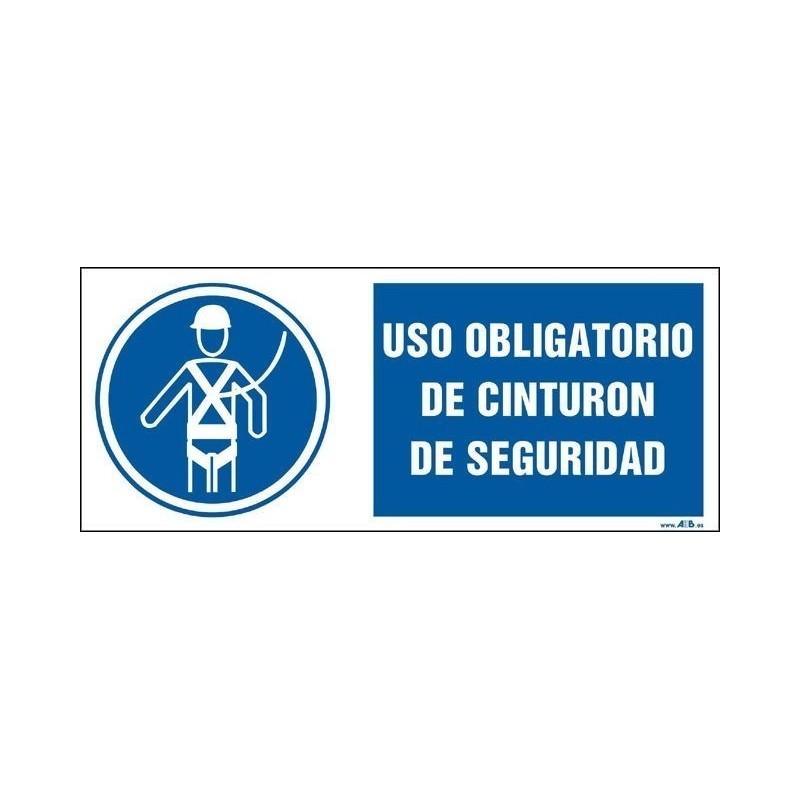 Uso obligatorio de cinturón de seguridad