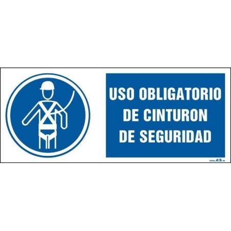 Uso obligatorio de cinturón de seguridad