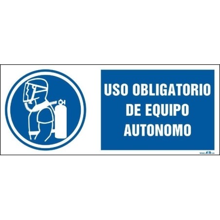 Uso obligatorio de equipo autónomo
