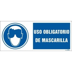 Uso obligatorio de mascarilla