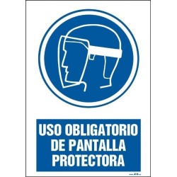 Uso obligatorio de pantalla protectora