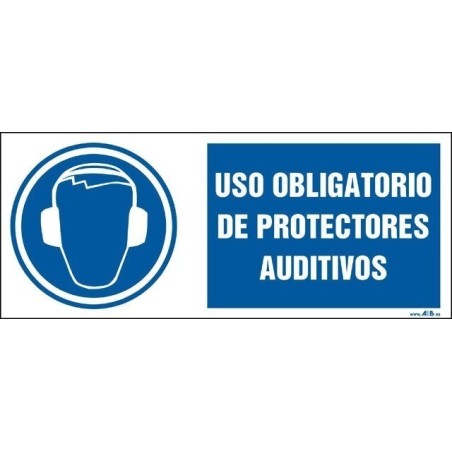 Uso obligatorio de protectores auditívos