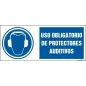 Uso obligatorio de protectores auditívos