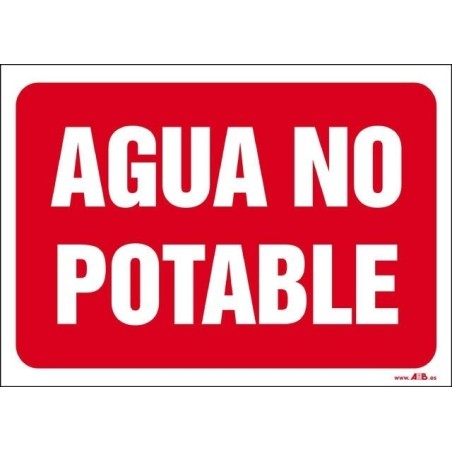 Agua no potable