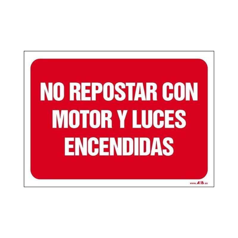 No respostar con motor y luces encendidas